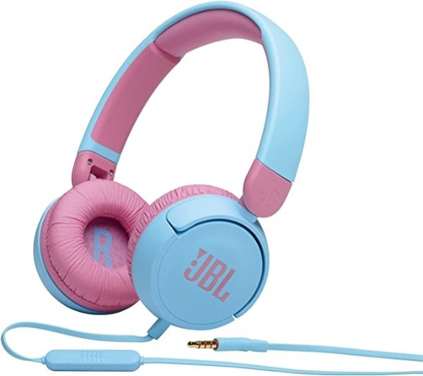Jr 310 - 同款粉蓝色头戴耳机