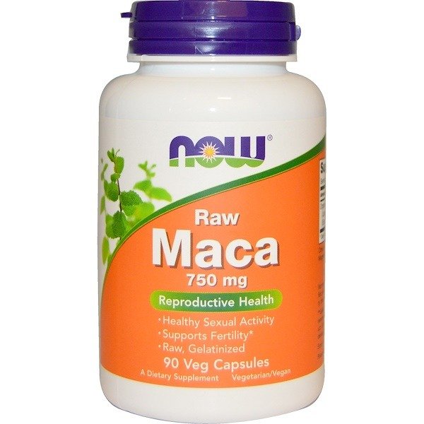 Maca, Raw, 750 mg, 90 Veggie Caps