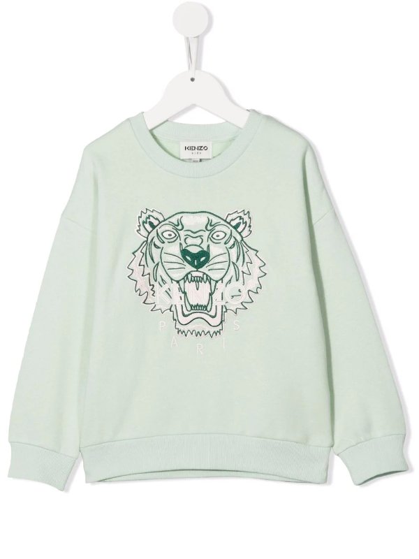 embroidered Tiger crewneck sweatshirt