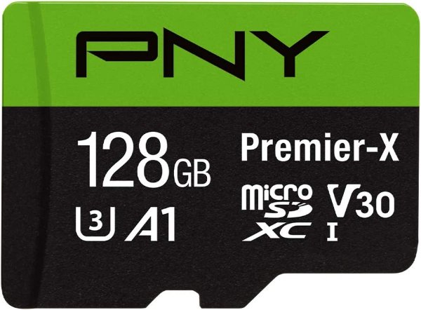 128GB Premier-X Class 10 U3 V30 microSDXC