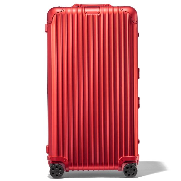 Original Trunk Plus Aluminum Suitcase | Scarlet Red | RIMOWA