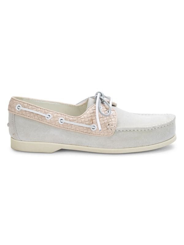Women's Leather Boat Shoes