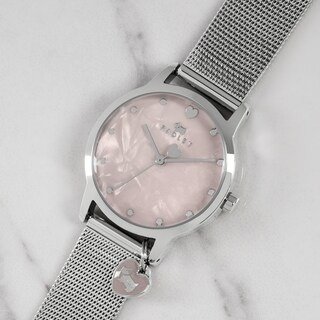 粉色小狗爱心手表