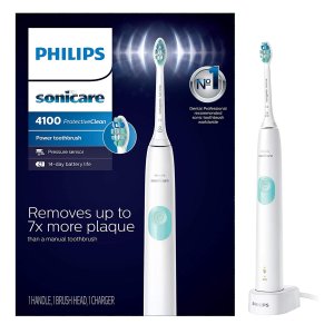 Philips Sonicare 4100 温和清洁款电动牙刷 白色