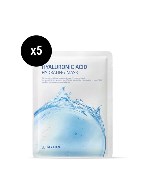Hyaluronic Acid Hydrating Mask - 5 Sheets | JA23