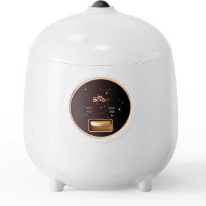 Bear Rice Cooker 2-Cups Uncooked, 1.2L
