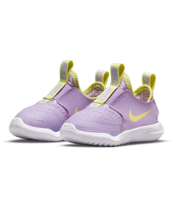 Lilac & Light Lemon Twist Flex Runner Sneaker - Kids