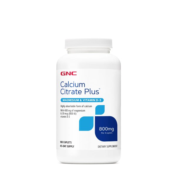 Calcium Citrate Plus™ Magnesium & Vitamin D-3 800 mg