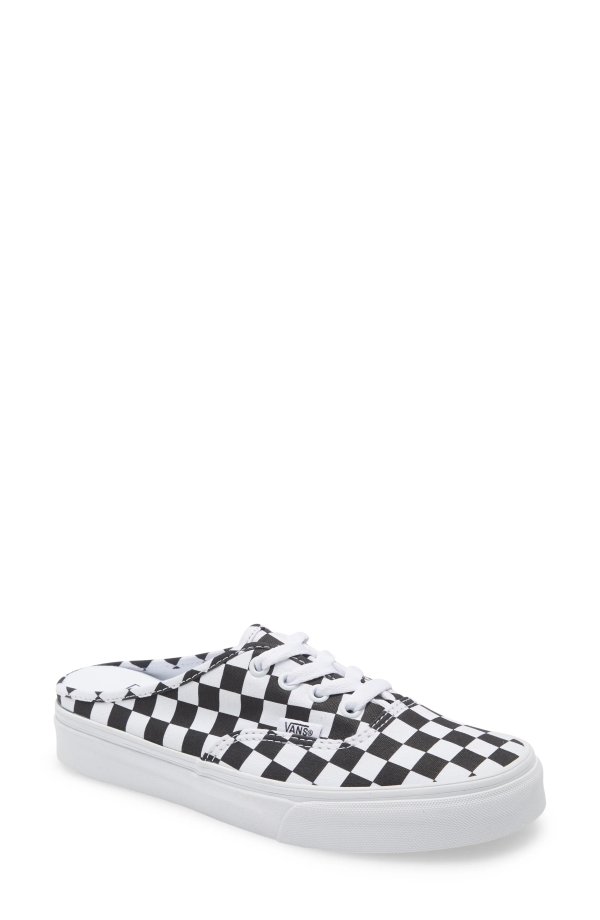 Authentic Checkerboard Mule Sneaker