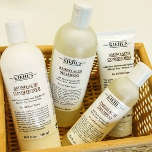 即将截止：Kiehl's 洗发护理产品热卖 收氨基酸洗发水、橄榄发膜