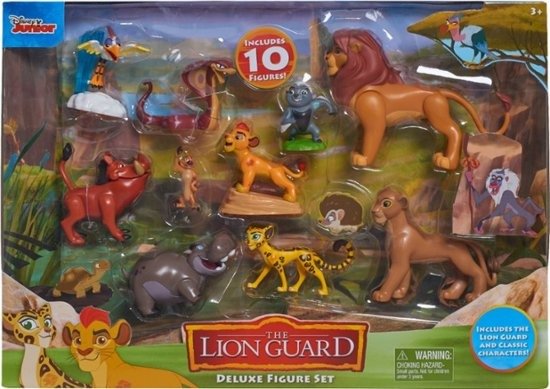 Disney Junior - Lion Guard Pride Lands Deluxe Figure Set