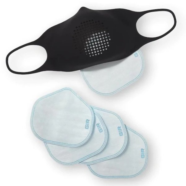 GIR Silicone Mask Kit Black Reusable Adult Large All-Purpose Safety Mask Lowes.com