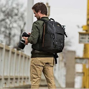 Lowepro Fastpack BP 250 AW II A Travel-Ready Backpack for DSLR and 15" Laptop and Tablet