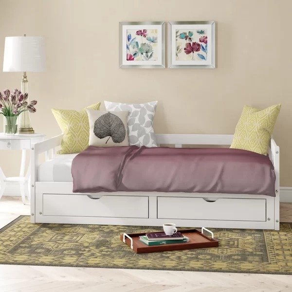 Bechtold Twin Daybed with TrundleBechtold Twin Daybed with TrundleCustomer PhotosShipping & ReturnsMore to Explore