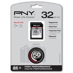 PNY 32GB High Performance SDHC Class 10 存储卡