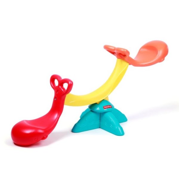 Fisher Price Happy Whale Seesaw, Kids Teeter Totter, Age 2 to 5, 1 Pk