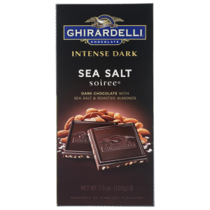 Ghirardelli Intense Dark Sea Salt Soiree 12 Pack