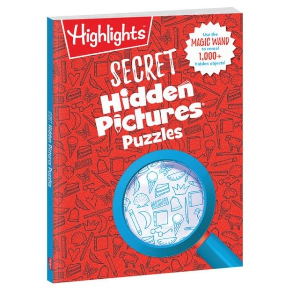 Secret Hidden Pictures Puzzles眼力游戏书