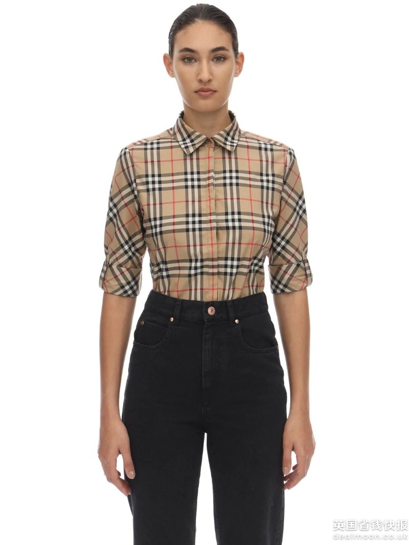 burberry格纹衬衣