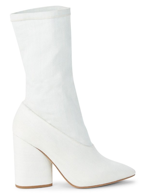Stretch Canvas Sock Booties