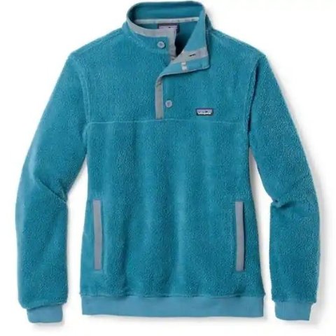 Patagonia Shearling Button 男款毛绒卫衣