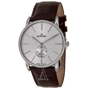Edox Men's Les Bemonts Ultra Slim Handwinding Watch 72014-3-AIN