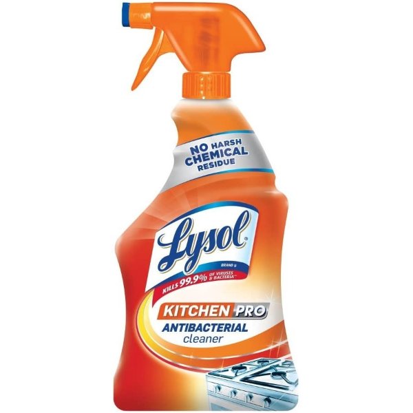 Kitchen Pro Antibacterial Cleaner Trigger, Orange