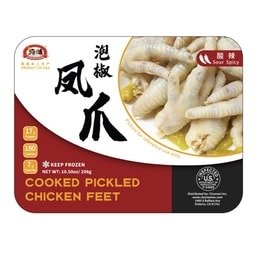 CHUN WEI KITCHEN Cooked Pickled Chicken Feet 298g