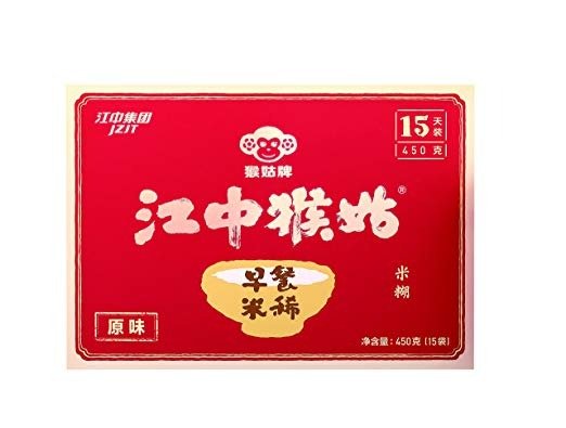 Jiangzhong Hougu Breakfast Rice Cereal 15 Packs 江中猴姑早餐米稀原味15天装