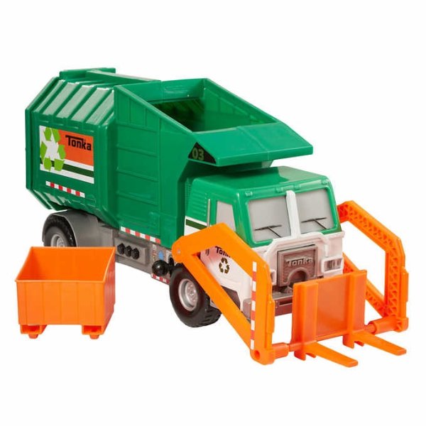 Mighty Motorized Front Loading Garbage Truck