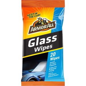 Armor All Streak Free Auto Glass Cleaning Wipes - 20 Count