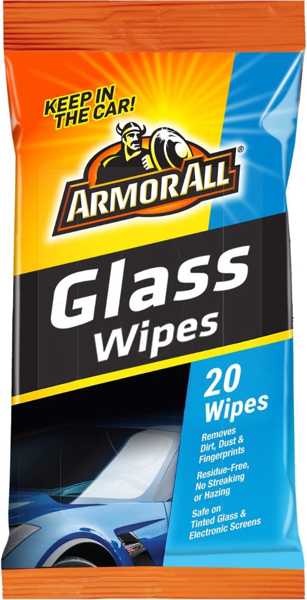 Armor All 车玻璃清洁湿纸巾 20抽