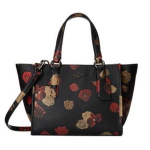 COACH Floral Embossed Txtre Crosby Carryall