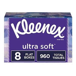 Kleenex 特柔面巾纸120抽X8盒
