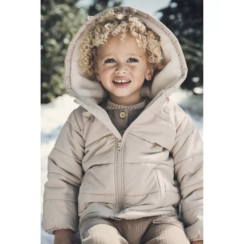 小童环保材质保暖外套