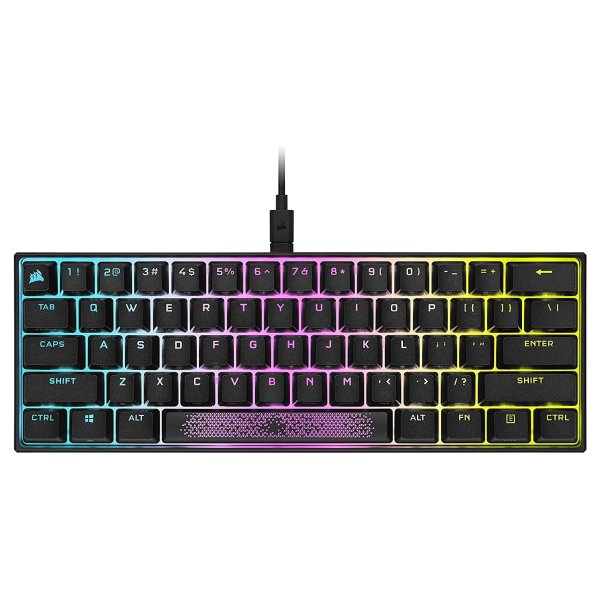 K65 RGB MINI 60% MX茶轴 机械键盘