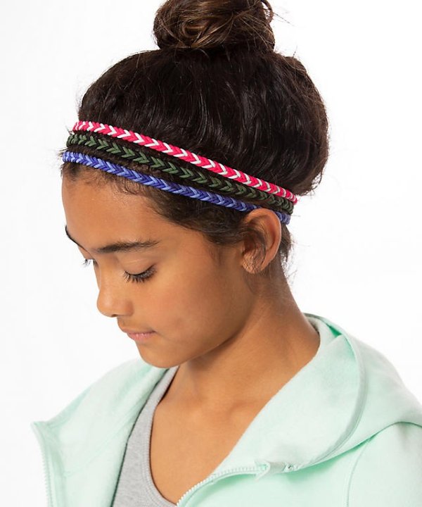 Bestie Braided Headband 3 Pack | Girls' Headbands + Hats | lululemon athletica
