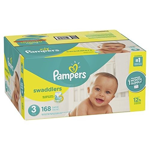 Swaddlers Disposable Diapers Size 3, 168 Count