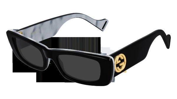 gg0516s w rectangular / square sunglasses