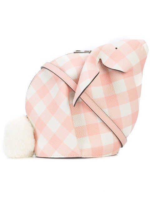 mini gingham Bunny bag