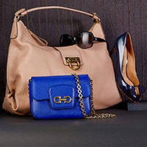 Salvatore Ferragamo Handbags, Shoes and Sunglasses on Sale @ Ideel