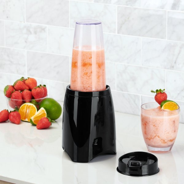 Black Personal Blender with Blend-and-Go Travel Cup