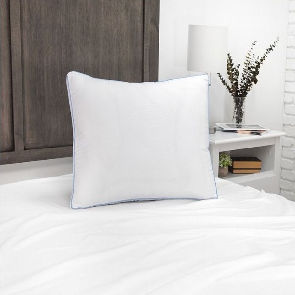 Essentials Extra Firm Support Standard Gusseted Bed Pillow