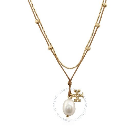 Ladies Kira Pearl Pendant Necklace