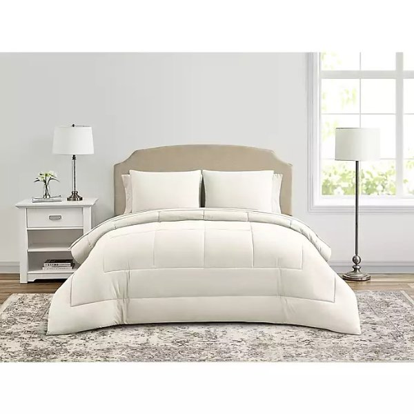 ® Lustleigh Washed 7-Piece Comforter Set | Bed Bath & Beyond