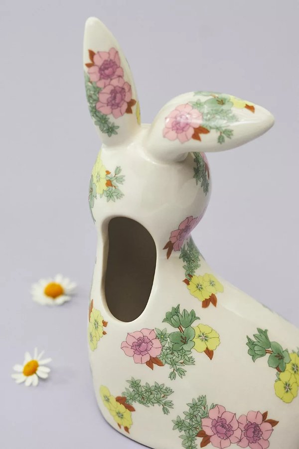 兔子陶瓷花瓶
