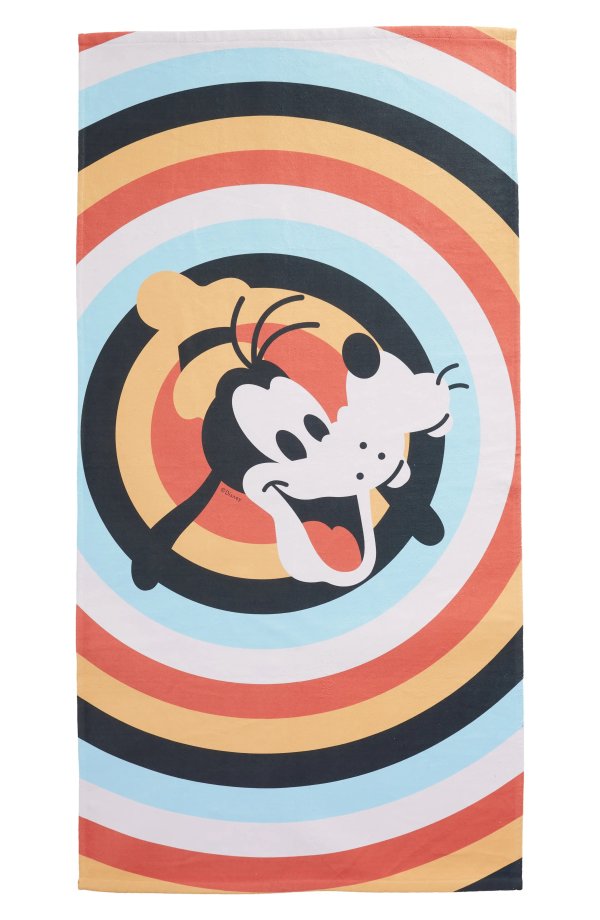 Disney x Society6 Goofy Beach Towel