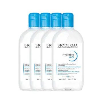 Bioderma Hydrabio H2O Cleanser 16.7 fl oz, 4-pack