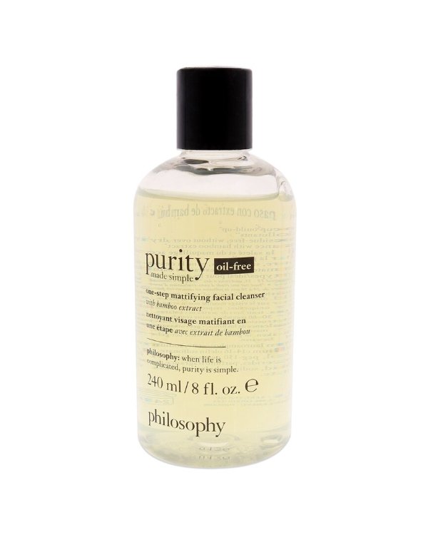 8oz Purity Made Simple One Step Mattifying Oil Free Facial Cleanser
