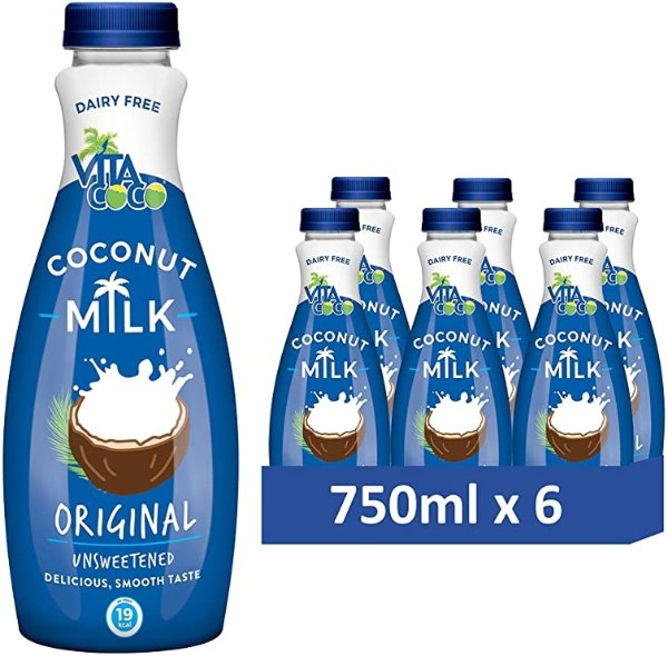 椰子牛奶750ml x 6瓶 